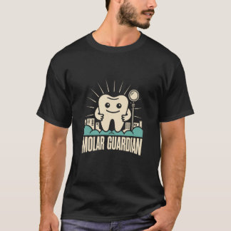 T-Shirt Molar Guardian Dental - Rétro Dentaire