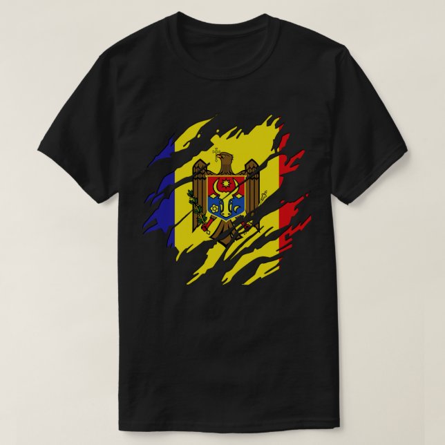 T-shirt Moldova toujours (Design devant)