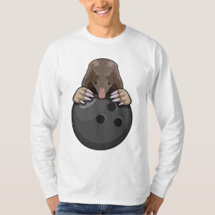 T-shirt Mole à Bowling avec Bowling balle