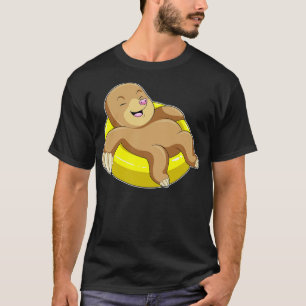 T-shirt Mole à la natation avec Lifebuoy