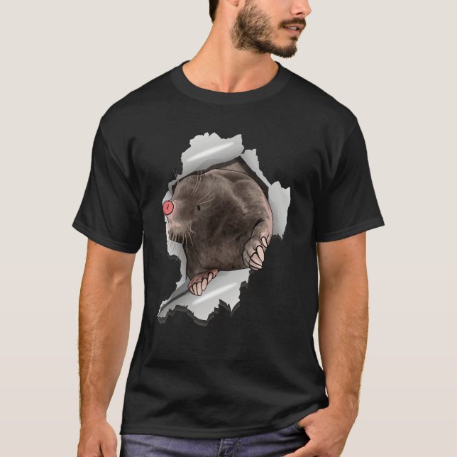 T-shirt Mole Animal Mole Day (Devant)