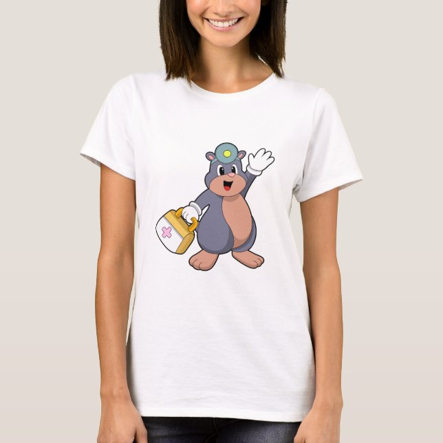T-shirt Mole as Nurse with First aid kit.PNG (Devant)