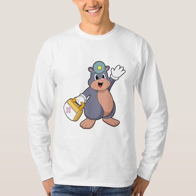T-shirt Mole as Nurse with First aid kit.PNG (Devant)