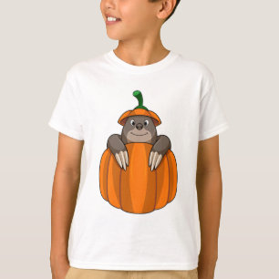 T-shirt Mole avec Citrouille