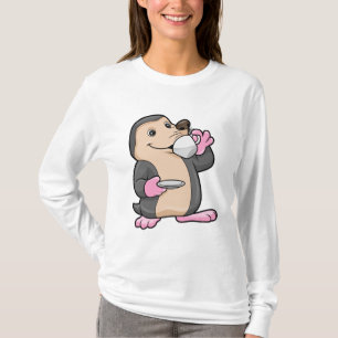 T-shirt Mole avec coupe de café et soucoupe