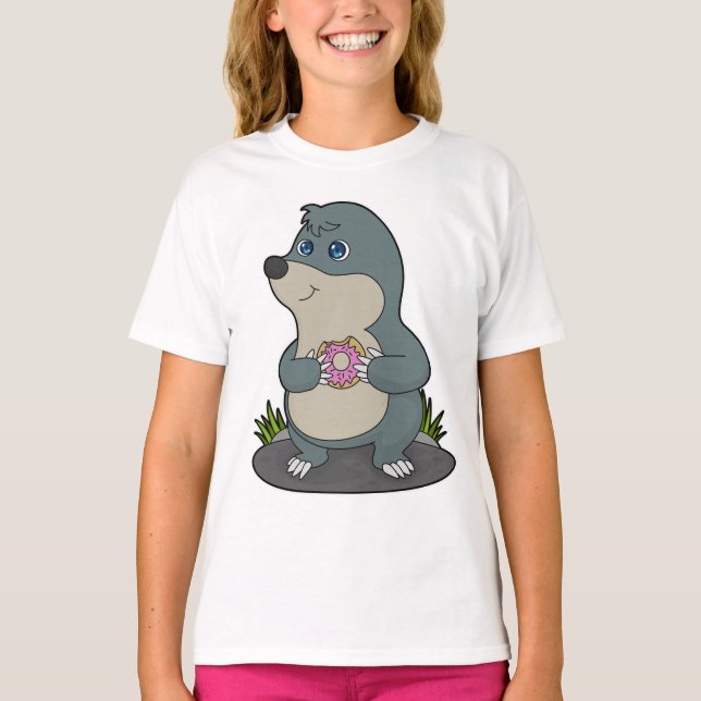 T-shirt Mole avec Donut (Devant)