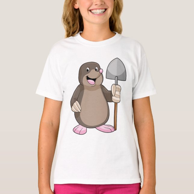 T-shirt Mole avec lunette (Devant)
