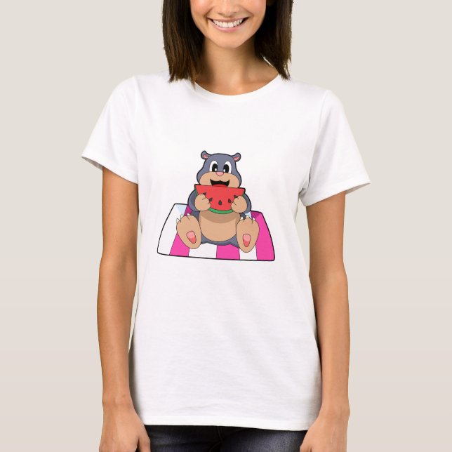 T-shirt Mole avec pastèque.PNG (Devant)