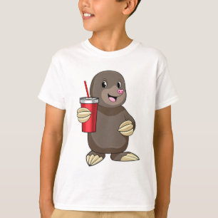 T-shirt Mole avec tasse à boire