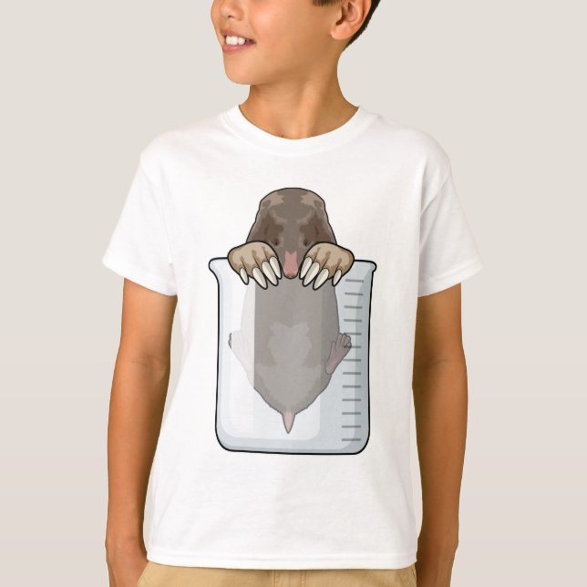 T-shirt Mole avec tasse de mesure (Devant)