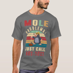 T-shirt Mole Day Mole Problems Just Call Avogadros Number 