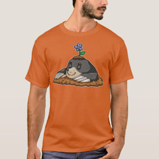T-shirt Mole dormant sur Molehills