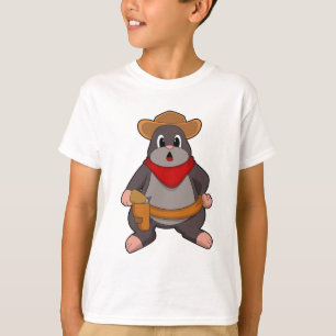 T-shirt Mole en cowboy