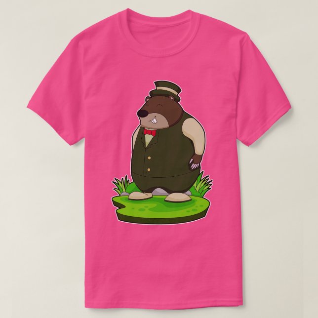 T-shirt Mole Groom Mariage de veste (Design devant)