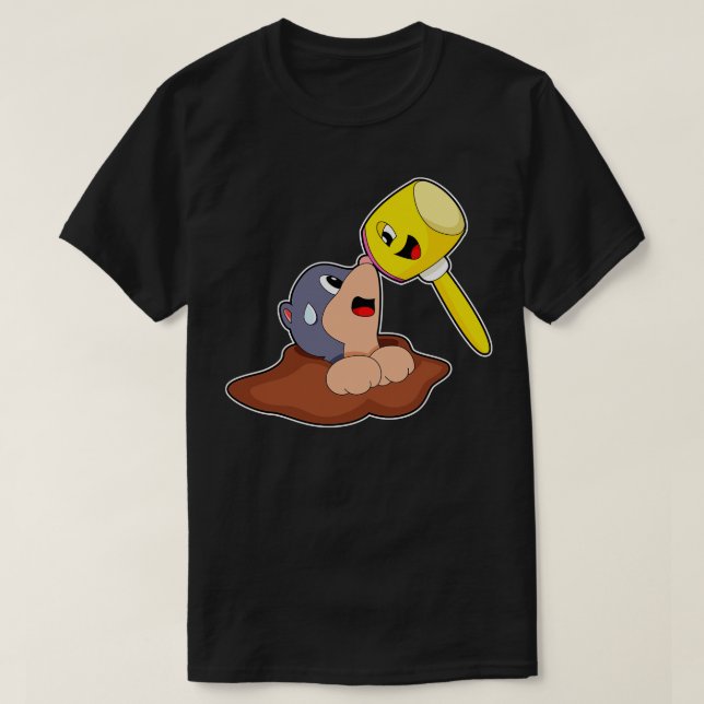T-shirt Mole Hammer (Design devant)