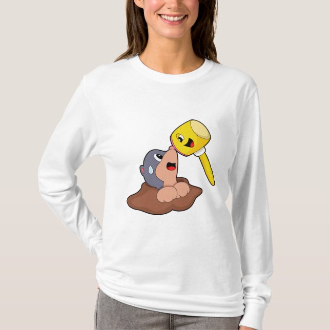 T-shirt Mole Hammer (Devant)