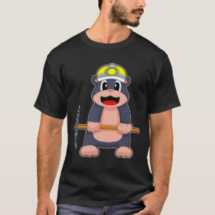 T-shirt Mole Miner Pickaxe Mines