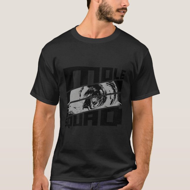 T-shirt Mole Squad Rodent Animaux Wilderness (Devant)