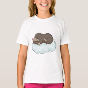 T-shirt Mole sur nuages