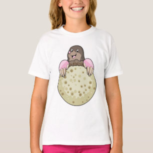 T-shirt Mole with Moon