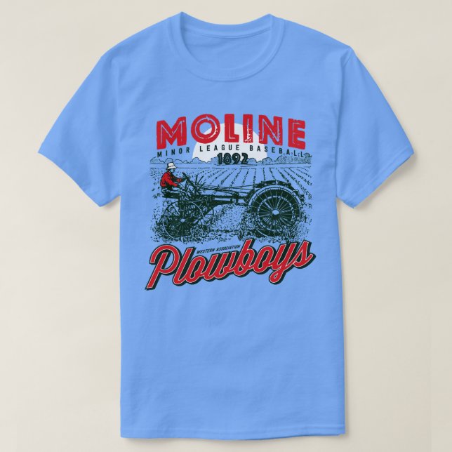 T-shirt Moline Plowboys (Design devant)
