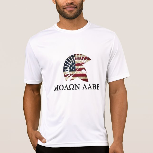 T-SHIRT MOLON LABE (Devant)