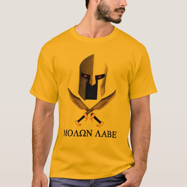 T-SHIRT MOLON LABE (Devant)