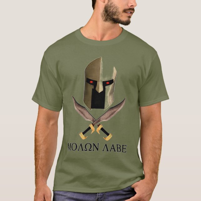 T-SHIRT MOLON LABE (Devant)