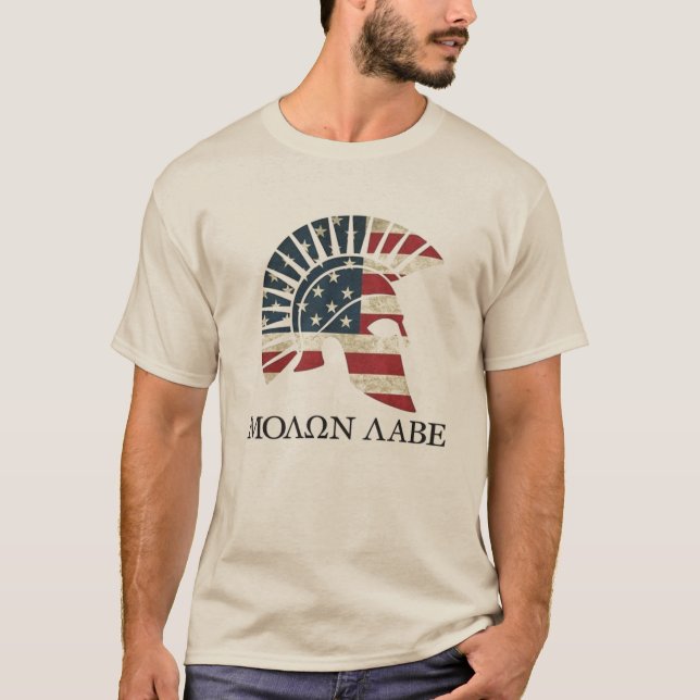 T-shirt Molon Labe (Devant)
