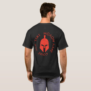 T-shirt Molon Labe Venez Prendre Casque Spartiate 