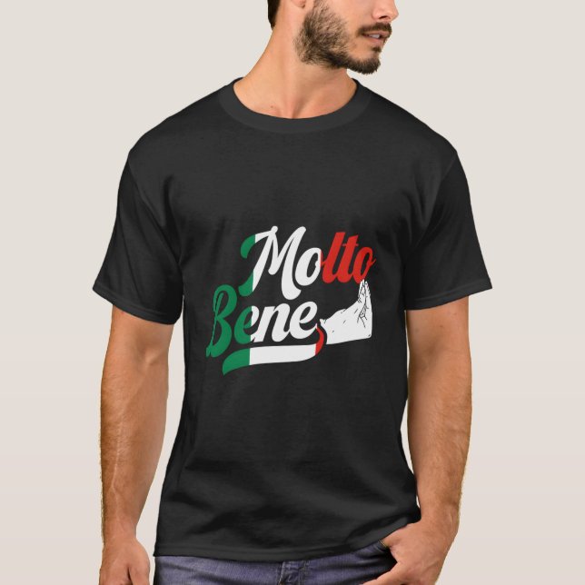 T-shirt Molto Bene Italien (Devant)