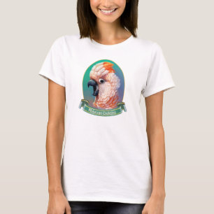 T-shirt Moluccan Cockatoo realistic painting