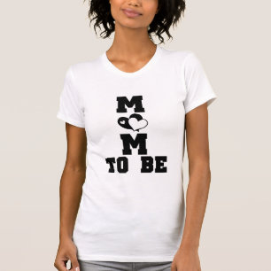 T-shirt MOM à être - Texte noir