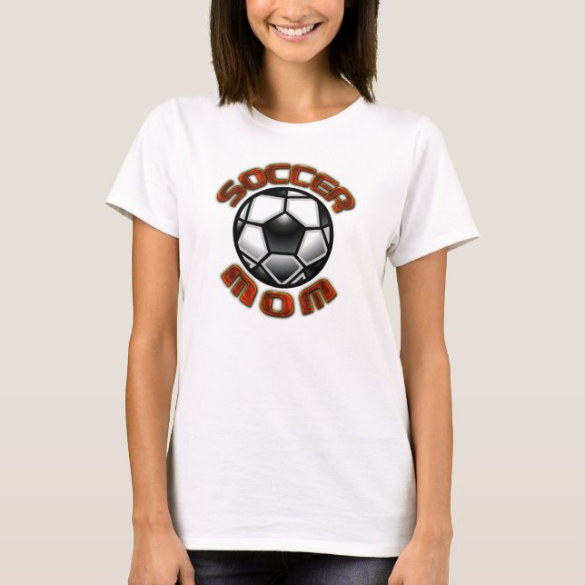 T-shirt MOM de football (Devant)
