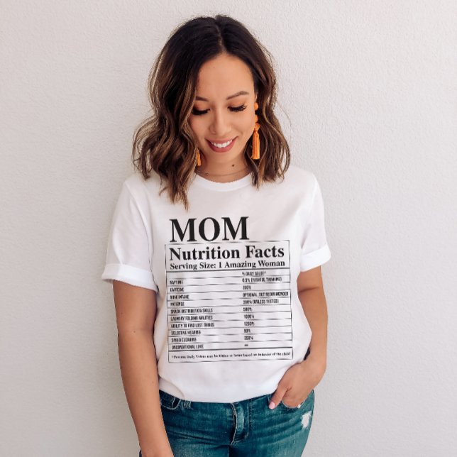 T-shirt Mom Facts Mother's Day (Créateur téléchargé)