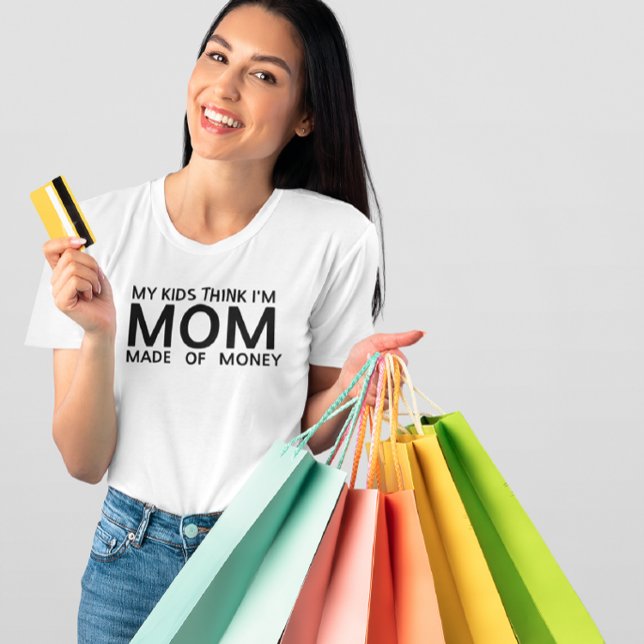 T-shirt MOM Fait D'Argent (Créateur téléchargé)