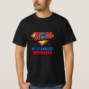 T-shirt MOM Mon Superhéros le plus fort