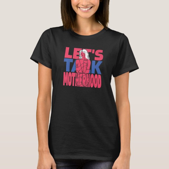 T-shirt Mom Motherhood - Mother's Day Mommy Mother Premium (Devant)