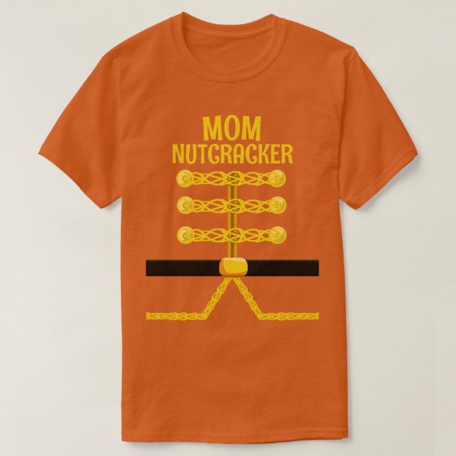 T-shirt MOM Nutcracker Correspondance famille Noël (Design devant)
