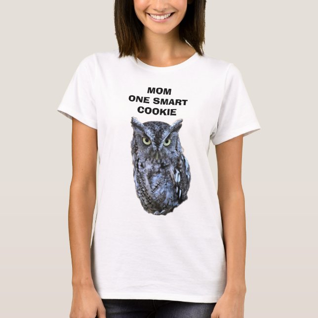 T-shirt MOM ONE SMART COOKIE (Devant)