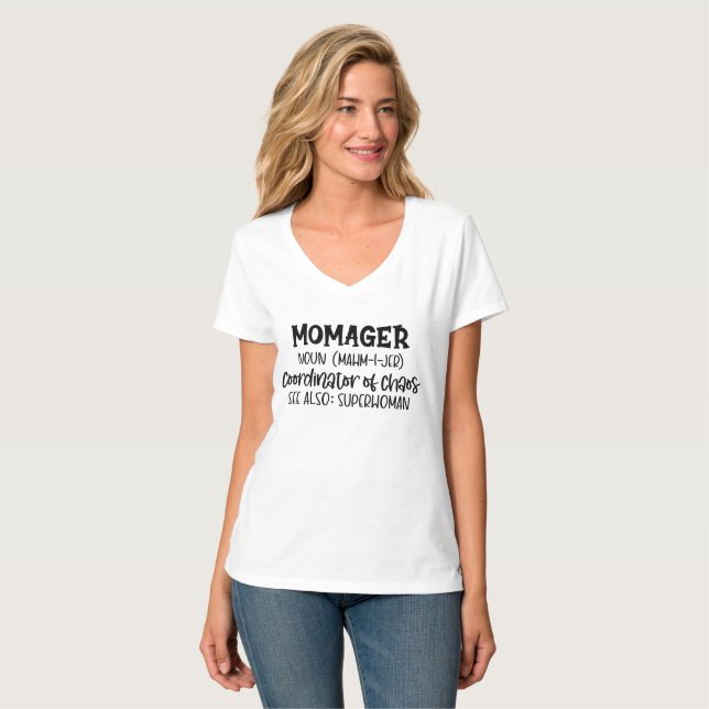 T-shirt Momager (Devant entier)