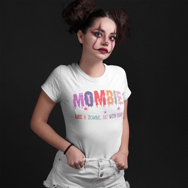 T-shirt Mombie Comme Zombie Mais Avec Enfants Araignée Hal (Créateur téléchargé)
