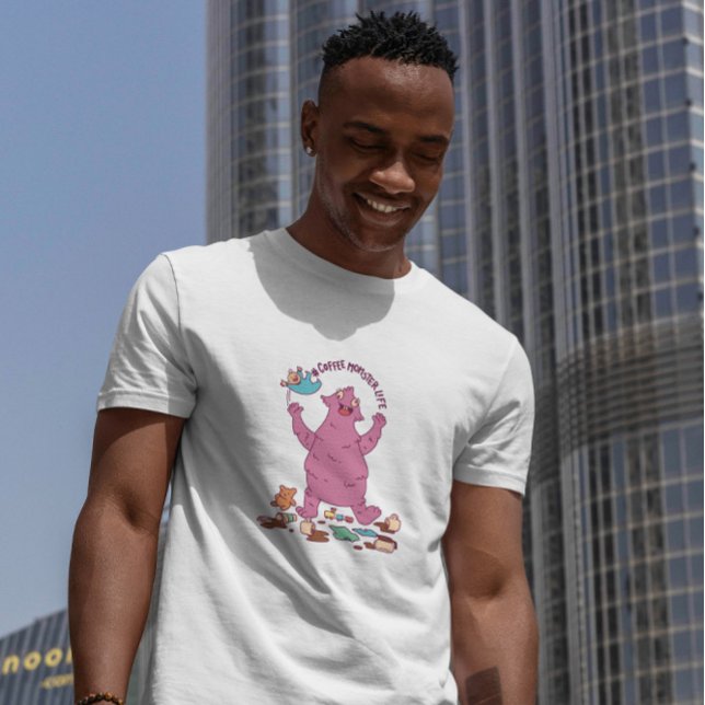 T-shirt Moment de café mignon (Créateur téléchargé)