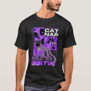 T-shirt Moment de jeu avec Poppy : la sieste du chat - Rep
