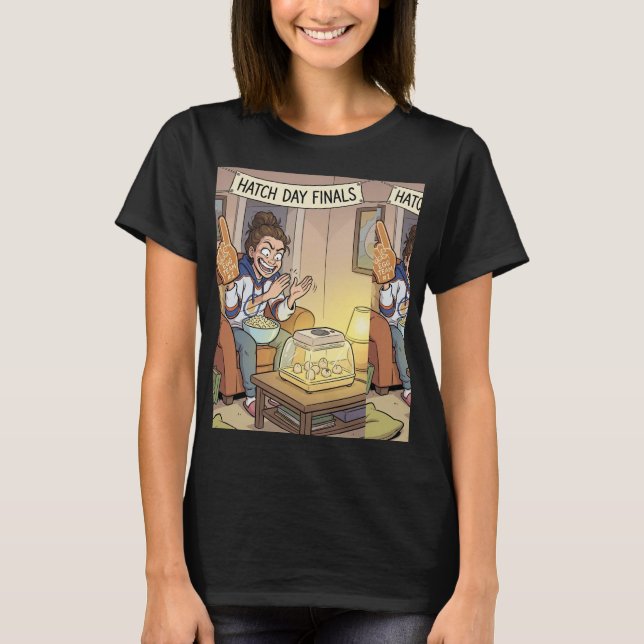 T-shirt Moment de l'équipe de l'œuf (Devant)