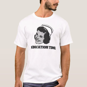 T-shirt Moment de Médicament Drôle Parodie Infirmière Humo