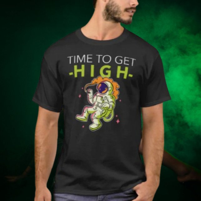 T-shirt Moment de planer : un astronaute dans l'espace (Créateur téléchargé)