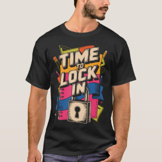 T-shirt Moment de se concentrer pour le jour de l'examen D