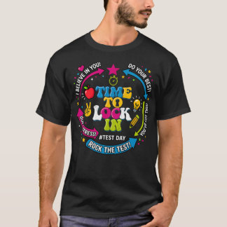 T-shirt Moment de se concentrer pour le jour de l'examen p