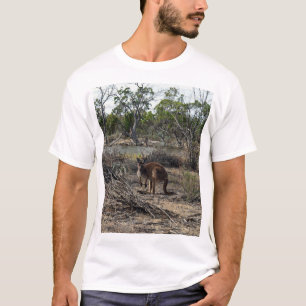 T-shirt Moment tranquille : Kangaroo australien à Billabon